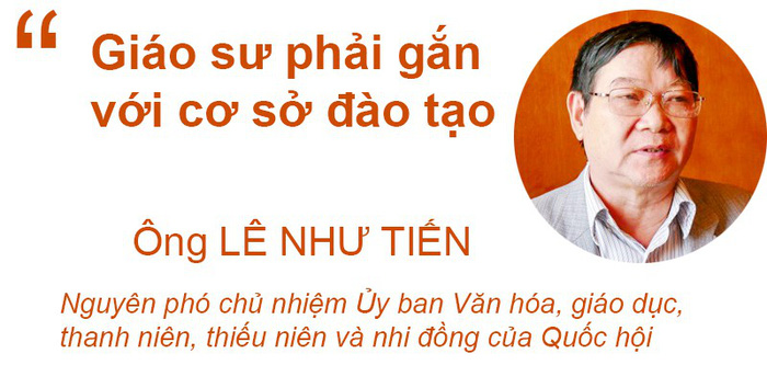 Quan chức có nên chạy đua làm giáo sư? - Ảnh 3. Quan chức có nên chạy đua làm giáo sư? - Ảnh 3.