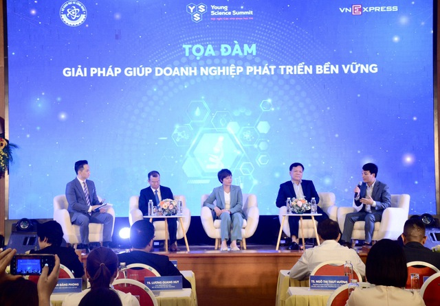 Nhà khoa học, doanh nghiệp đồng hành thực hiện mục tiêu phát triển bền vững - Ảnh 2. Nhà khoa học, doanh nghiệp đồng hành thực hiện mục tiêu phát triển bền vững - Ảnh 2.