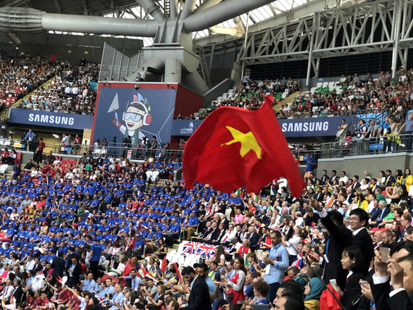 Thi tay nghề thế giới lần thứ 45: đoàn Việt Nam đoạt 1 huy chương bạc - Ảnh 4. Thi tay nghề thế giới lần thứ 45: đoàn Việt Nam đoạt 1 huy chương bạc - Ảnh 4.