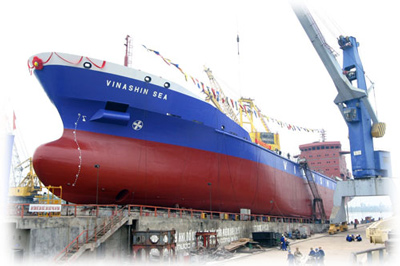 Vinashin đóng tàu 14 nghìn tấn cho Na Uy